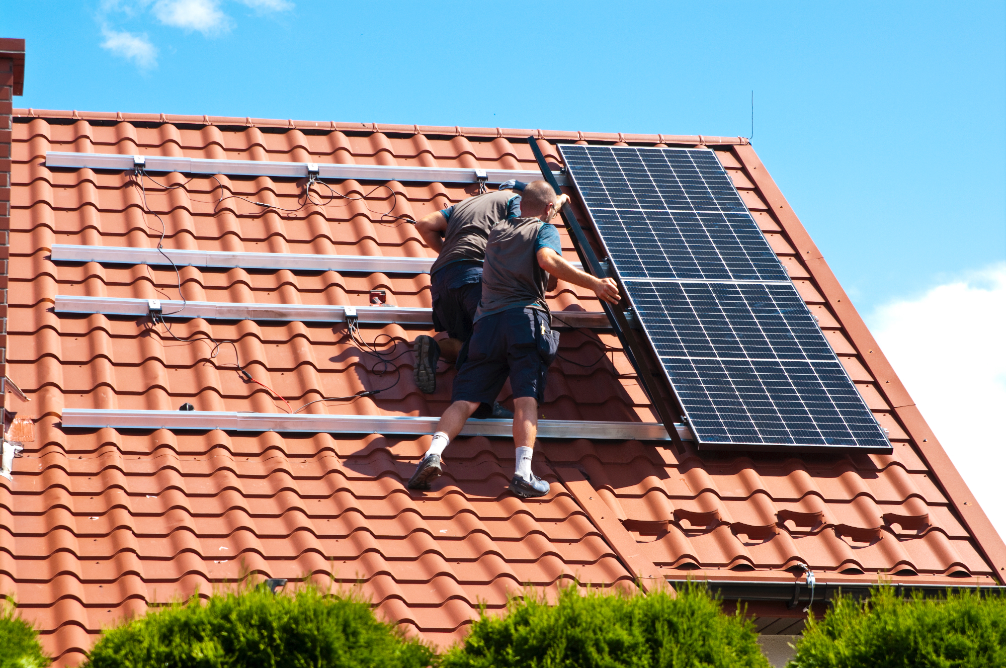 Solarni paneli za dve družini